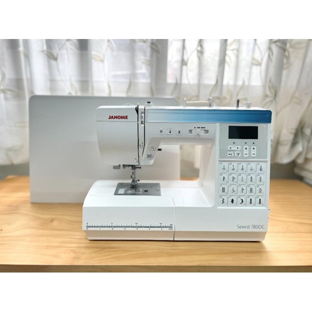 車樂美 Janome 780DC 電腦型縫紉機（送輔助桌）