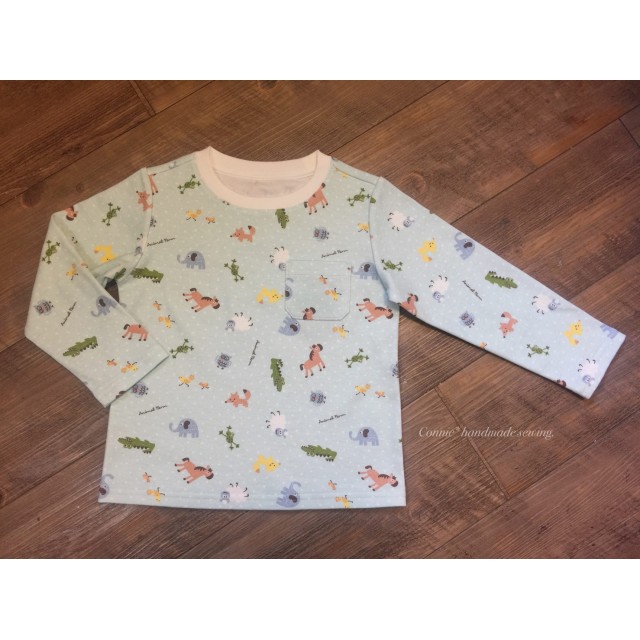 兒童圓領針織衫紙型 (兒童:80~140) 