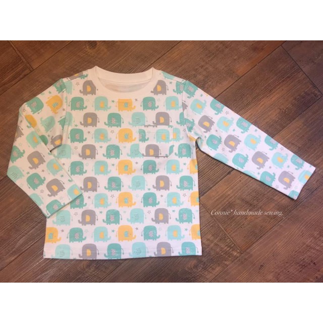 兒童圓領針織衫紙型 (兒童:80~140) 