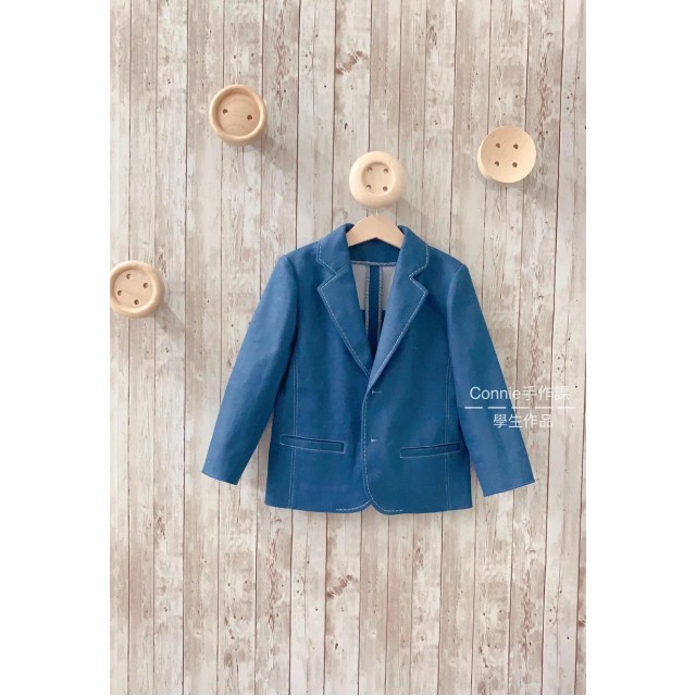 兒童帥氣西裝紙型 (兒童:90~140) 