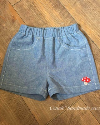 兒童短褲紙型 (兒童:80~140) 