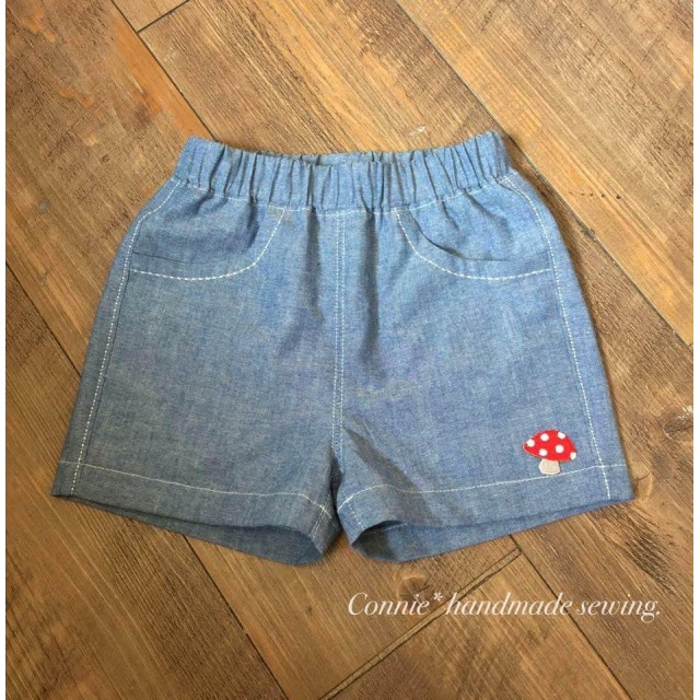 兒童短褲紙型 (兒童:80~140) 