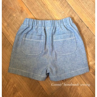 兒童短褲紙型 (兒童:80~140) 