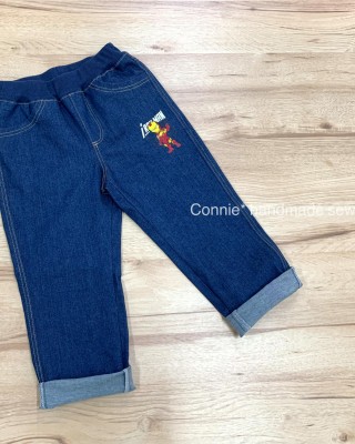 兒童長褲紙型 (兒童:80~120) 