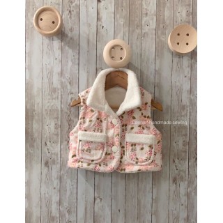 兒童雙面背心紙型 (兒童:80~140) 