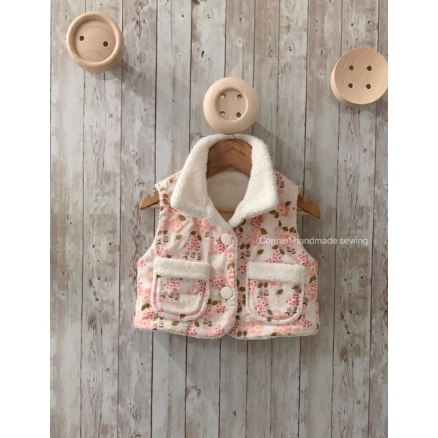 兒童雙面背心紙型 (兒童:80~140) 