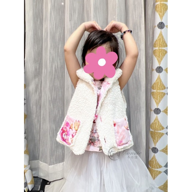 兒童雙面背心紙型 (兒童:80~140) 