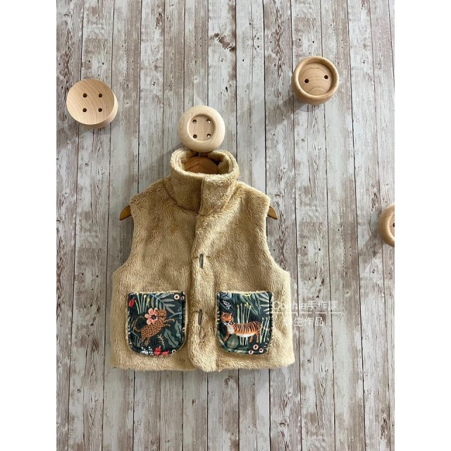 兒童雙面背心紙型 (兒童:80~140) 