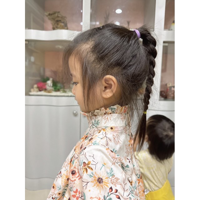 千金小姐立領長版衣紙型 (兒童:90~140) 