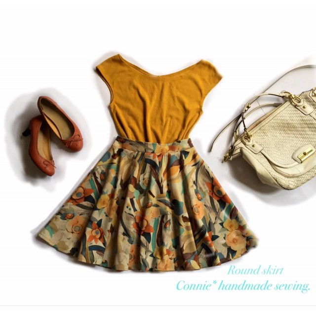 圓裙紙型 (成人:S~L)