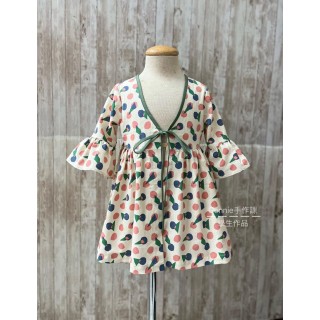 外罩衫紙型 親子款 (小孩:90-140cm ● 成人:S~2XL)