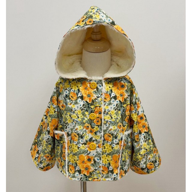 斜袖雙面外套紙型 親子款 (小孩90-150cm，大人:M、L、XL、2XL)