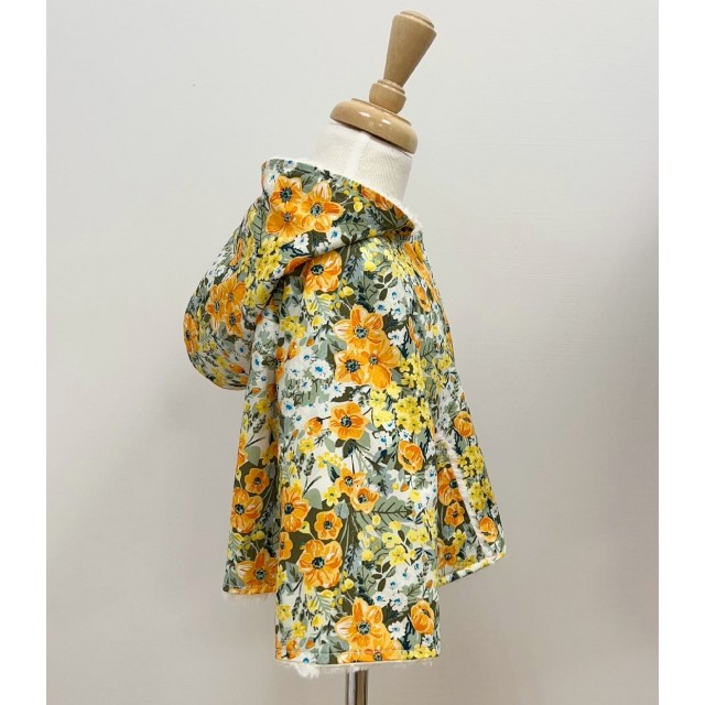 斜袖雙面外套紙型 親子款 (小孩90-150cm，大人:M、L、XL、2XL)