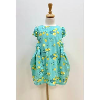 大口袋花苞洋裝紙型 親子款 (小孩:90-140cm ● 成人:S、M、L)