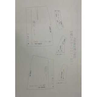 女裝丙級紙型(五款一份)