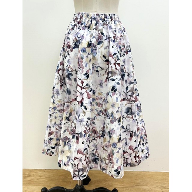 寛擺裙子紙型 (大人:S、M、L)