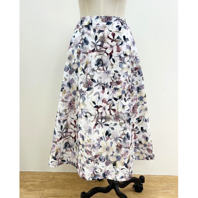 寛擺裙子紙型 (大人:S、M、L)