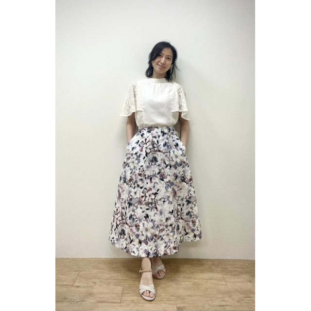 寛擺裙子紙型 (大人:S、M、L)