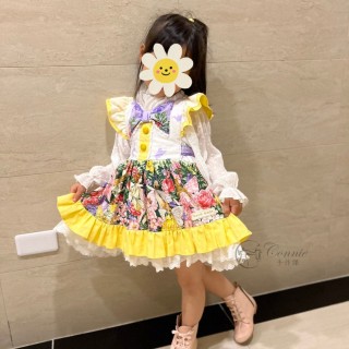 小蘿莉吊帶洋裝紙型 (兒童:80~100) 