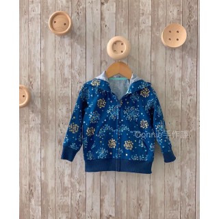 斜袖帽T外套紙型 (兒童:80~140) 