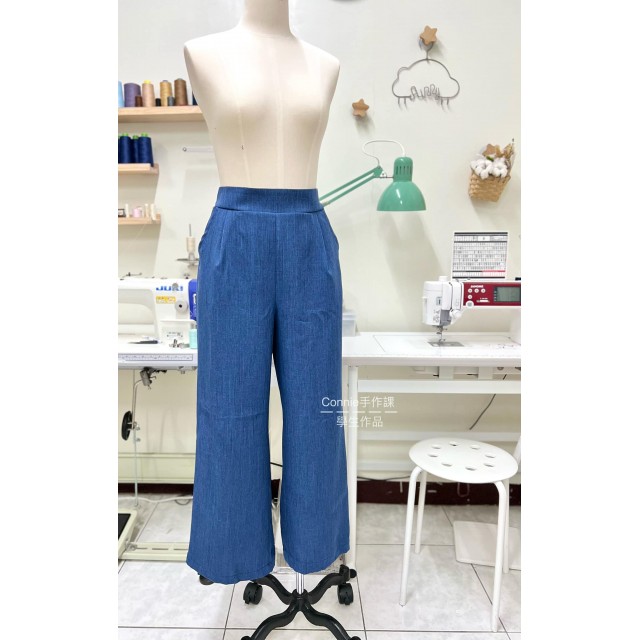 直筒褲紙型 (成人:S~XL)