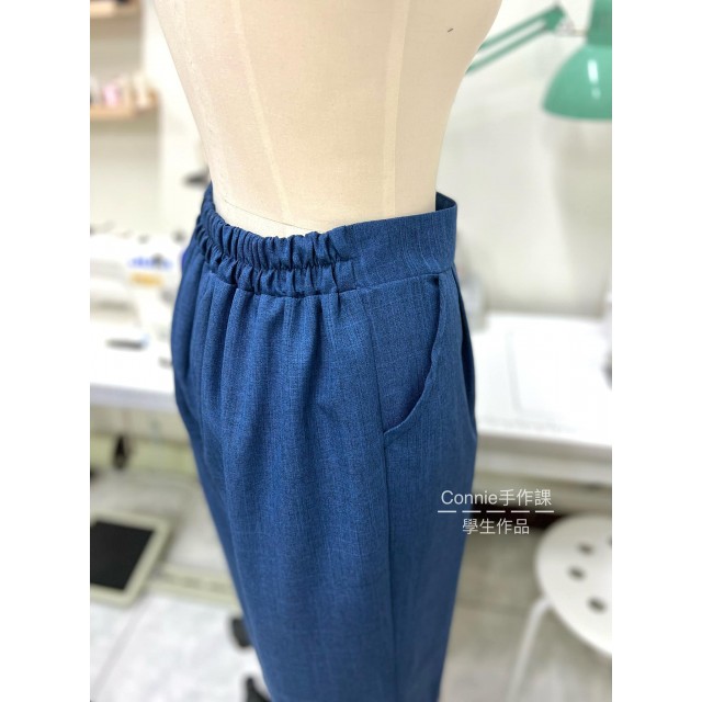 直筒褲紙型 (成人:S~XL)