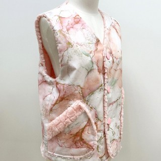 寬版開襟背心紙型 (成人:S、M、L)