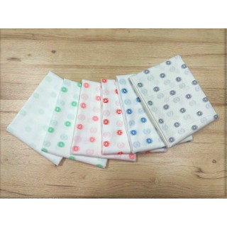 出清布料 全棉圓點提花布 薄布料(有六色)