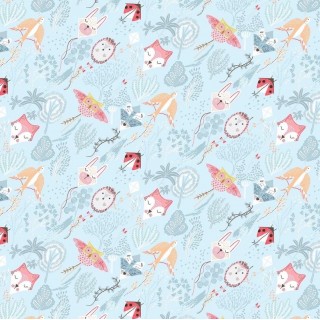 美國品牌棉布 可愛小動物 現貨布