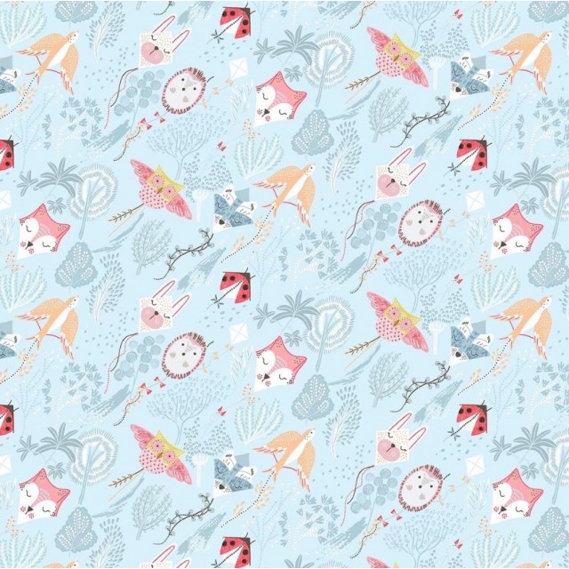 美國品牌棉布 可愛小動物 現貨布