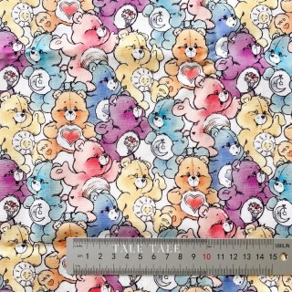 加拿大品牌 滿版彩虹熊版權布現貨布